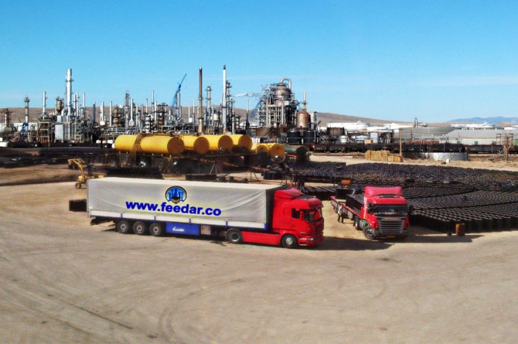 feedar, Bitumen Export